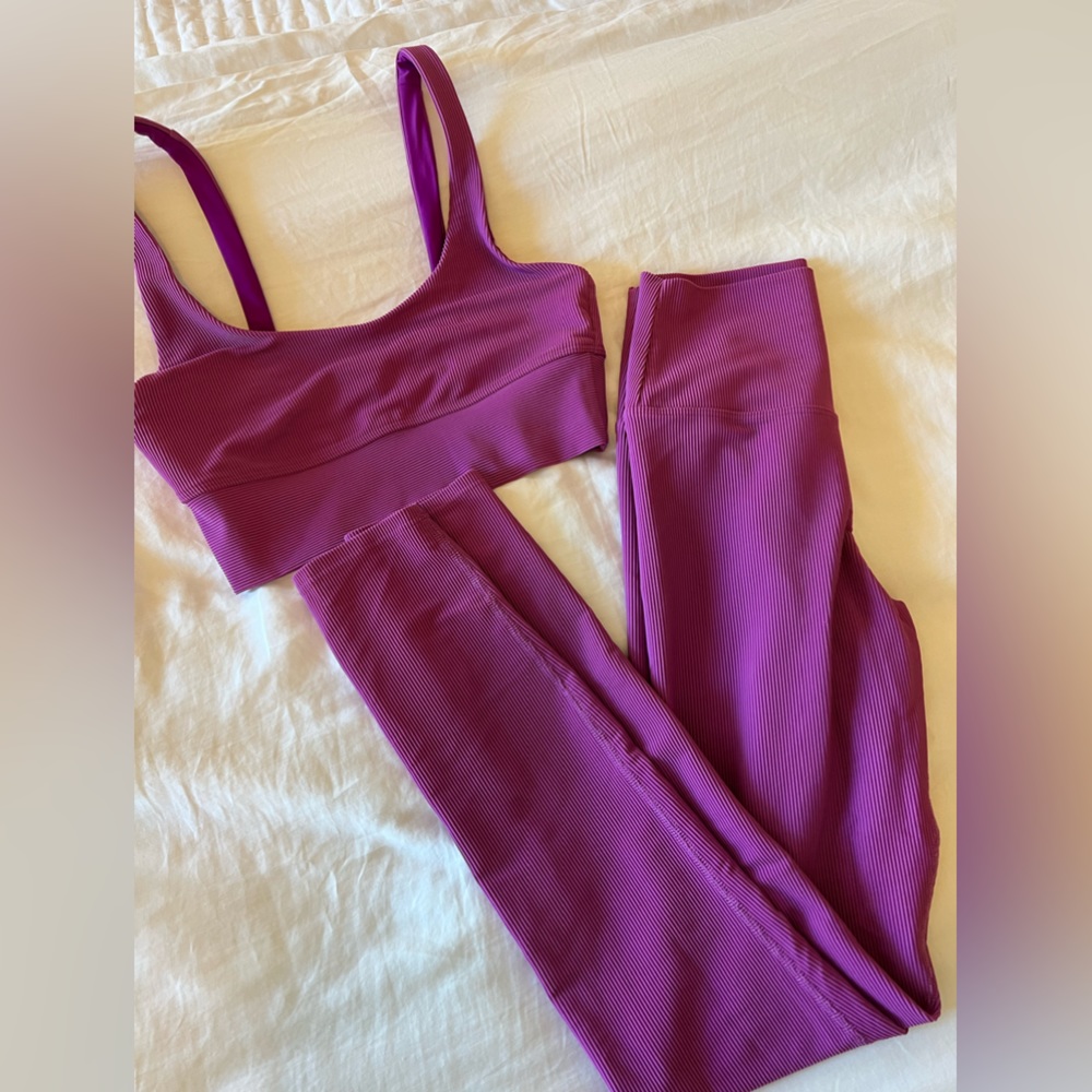 Beach Riot Purple Leggings